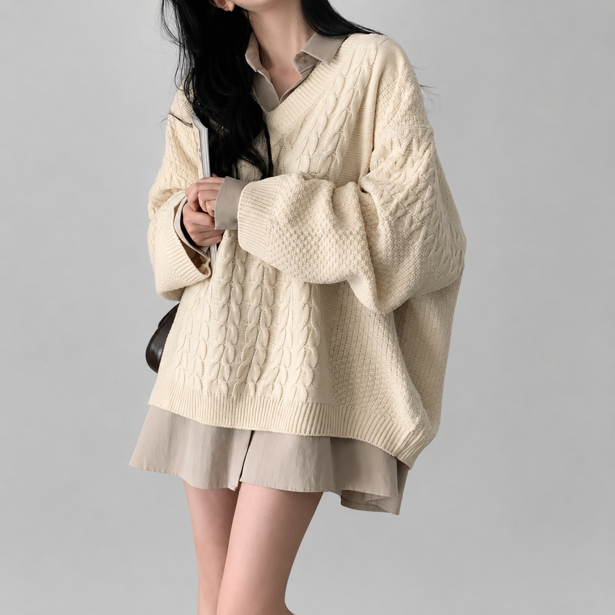 Claire Cable Knit Jumper
