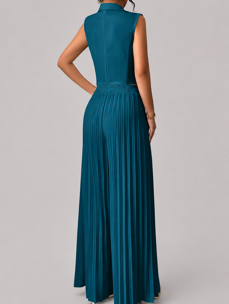 The Vivienne Pleated Set