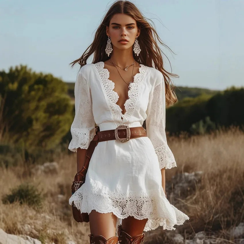 Boho Lace Dress